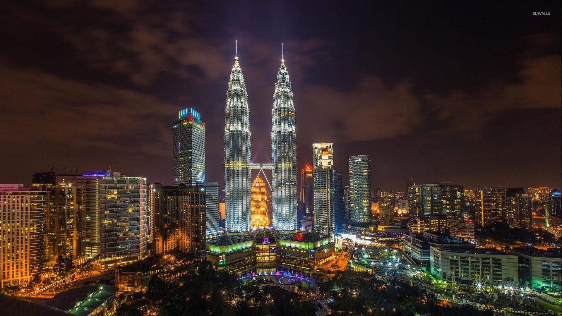 Kuala Lumpur city skyline, Malaysia